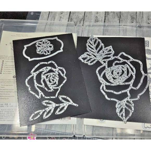 Stampin' Up! Other - Stampin Up! Big Shot Sizzix Build a Bike Flowers Die Cast Set of 15 Framelits